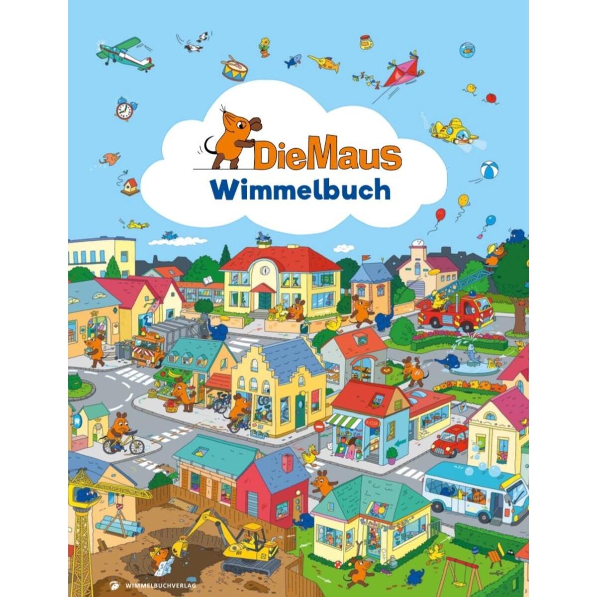 Die Maus - Wimmelbuch von Adrian Wimmelbuchverlag