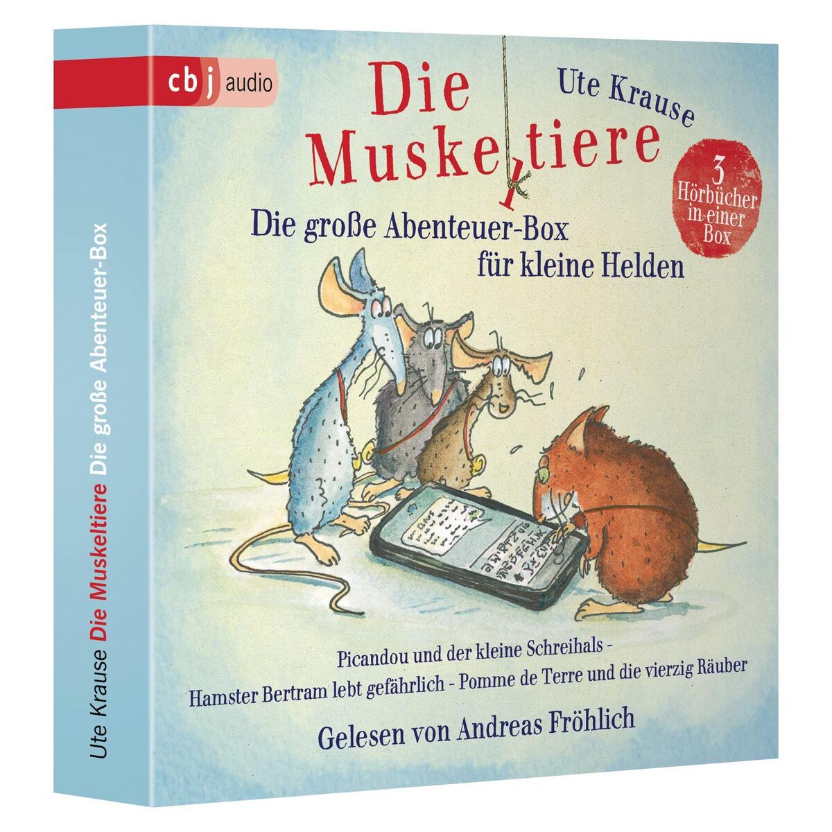 Die Muskeltiere - Die große Abenteuer-Box für kleine Helden von cbj audio