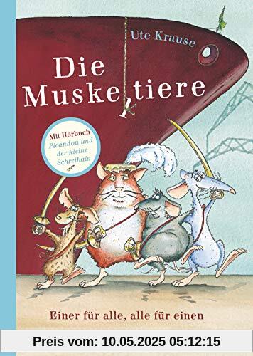 Die Muskeltiere - Einer für alle, alle für einen: Enthält: Einer für alle, alle für einen (HC) / Picandou und der kleine Schreihals (CD)