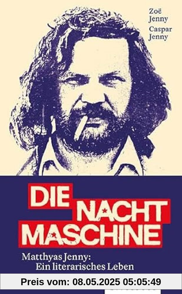 Die Nachtmaschine: Matthyas Jenny: Ein literarisches Leben