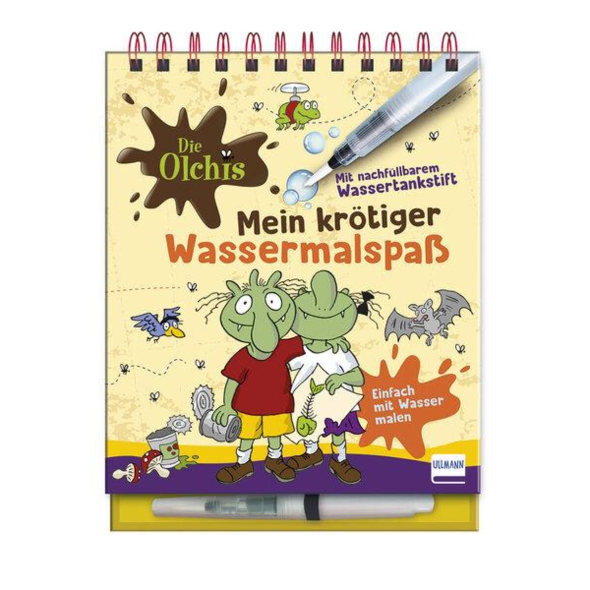 Die Olchis - Mein krötiger Wassermalspaß (Magic Water Colouring) von Ullmann Medien GmbH