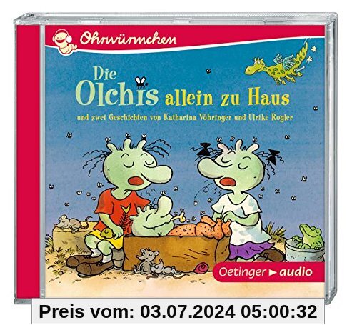 Die Olchis allein zu Haus und zwei Geschichten von Katharina Vöhringer und Ulrike Rogler (CD): OHRWÜRMCHEN-Hörbuch, ca. 30 min