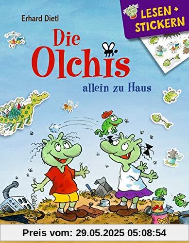 Die Olchis allein zu Haus: Lesen und Stickern Die Olchis allein zu Haus: Lesen und Stickern