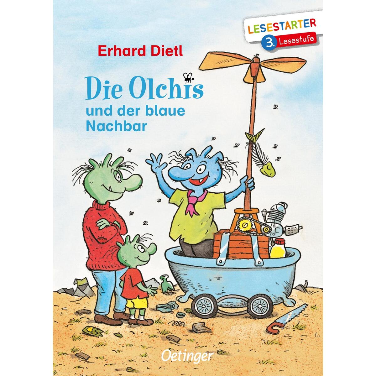 Die Olchis und der blaue Nachbar von Oetinger
