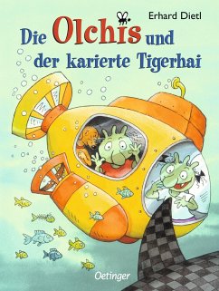 Die Olchis und der karierte Tigerhai / Die Olchis-Kinderroman Bd.3 von Oetinger