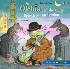 Die Olchis und die Gully-Detektive von London / Die Olchis-Kinderroman Bd.7 (2 Audio-CDs) von Oetinger Media