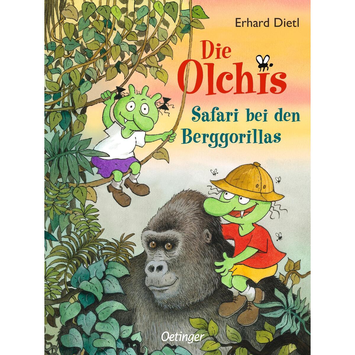 Die Olchis. Safari bei den Berggorillas von Oetinger
