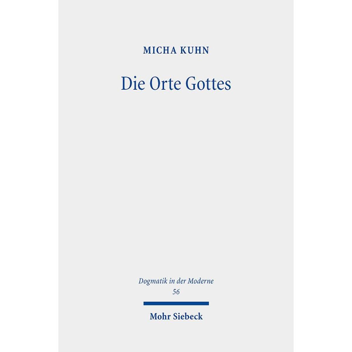 Die Orte Gottes Die Orte Gottes von Mohr Siebeck GmbH & Co. K