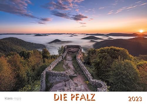 Die Pfalz 2023 Bildkalender A4 quer, spiralgebunden von Klaes-Regio Fotoverlag