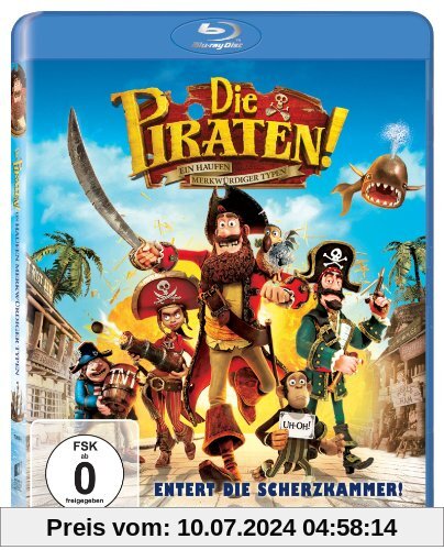 Die Piraten - Ein Haufen merkwürdiger Typen [Blu-ray]
