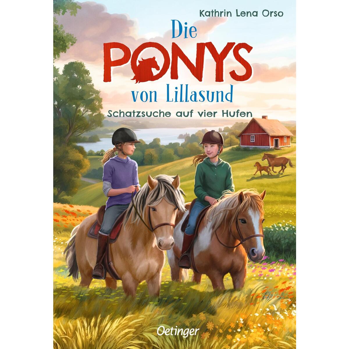Die Ponys von Lillasund 2. Schatzsuche auf vier Hufen von Oetinger