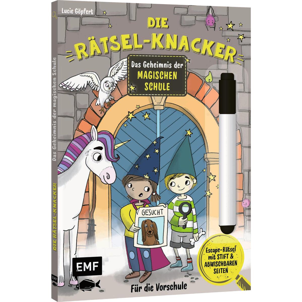 Die Rätsel-Knacker - Das Geheimnis der magischen Schule (Buch mit abwischbarem S... Die Rätsel-Knacker - Das Geheimnis der magischen Schule (Buch mit abwischbarem S... von Edition Michael Fischer