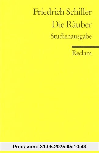 Die Räuber: Studienausgabe