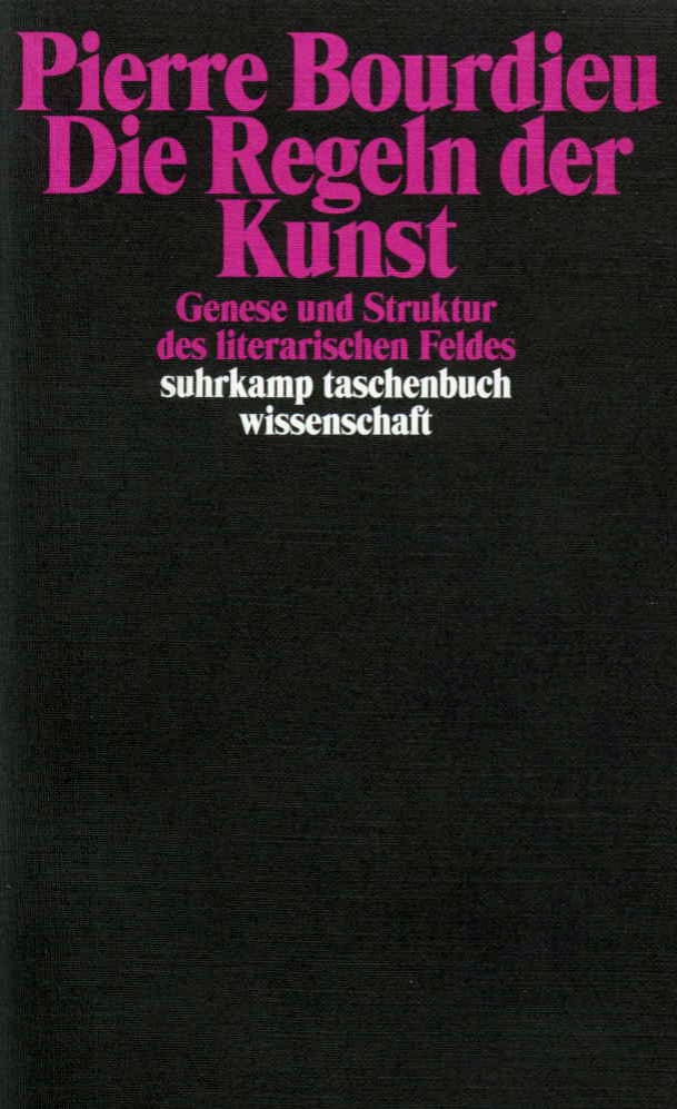 Die Regeln der Kunst von Suhrkamp Verlag