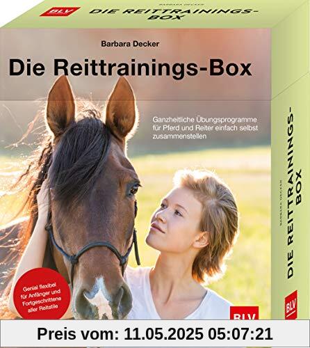 Die Reittrainings-Box: Ganzheitliche Übungsprogramme für Pferd und Reiter einfach selbst zusammenstellen - Genial flexibel für Anfänger und Fortgeschrittene aller Reitstile Die Reittrainings-Box: Ganzheitliche Übungsprogramme für Pferd und Reiter einfach selbst zusammenstellen - Genial flexibel für Anfänger und Fortgeschrittene aller Reitstile