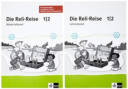 Die Reli-Reise 1/2: Paket: Didaktischer Kommentar und Materialband Klasse 1/2 (Die Reli-Reise. Ausgabe ab 2020) von Klett Ernst /Schulbuch