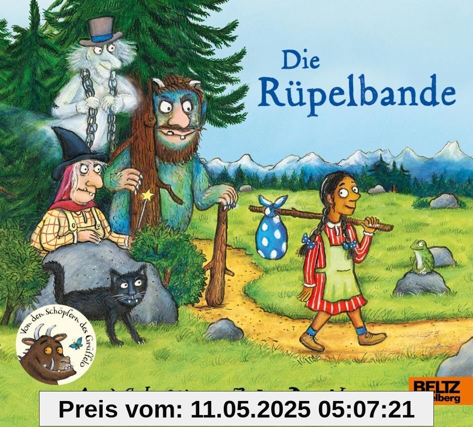 Die Rüpelbande: Vierfarbiges Pappbilderbuch. Aus dem Englischen übertragen von Salah Naoura