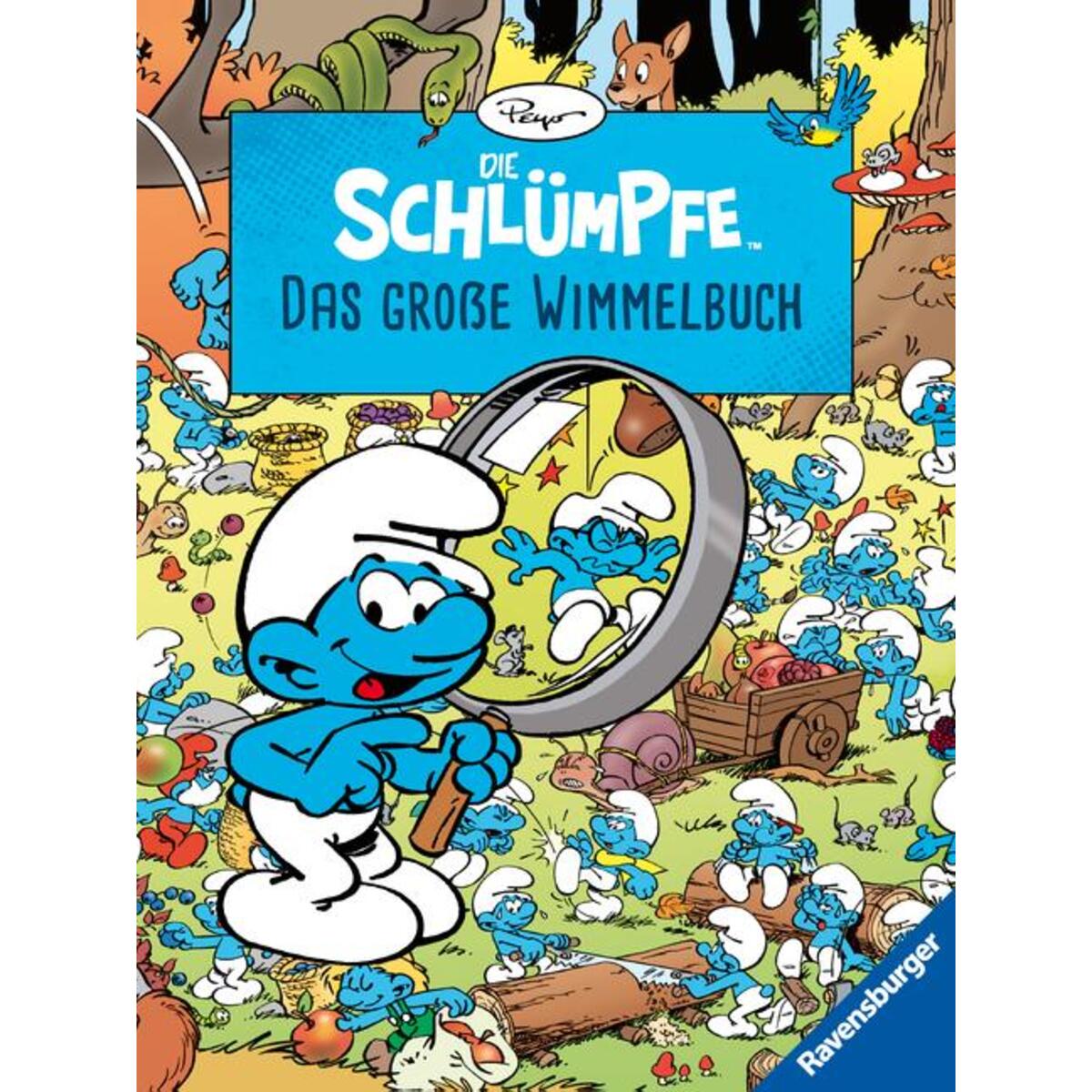 Die Schlümpfe - Das große Wimmelbuch von Ravensburger Verlag