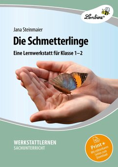 Die Schmetterlinge. Grundschule, Sachunterricht, Klasse 1-2 von Lernbiene Verlag