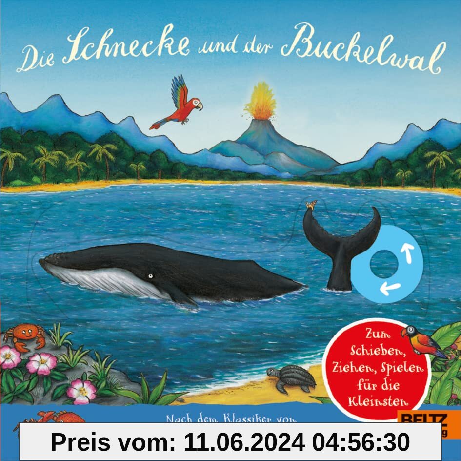 Die Schnecke und der Buckelwal: Pappbilderbuch zum Ziehen, Schieben, Spielen für die Kleinsten
