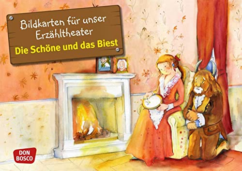 Die Schöne und das Biest. Kamishibai Bildkartenset.: Entdecken - Erzählen - Begreifen: Märchen. (Märchen für unser Erzähltheater) von Don Bosco