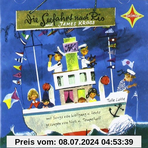 Die Seefahrt nach Rio: Gesungen und gesprochen von Nicki von Tempelhoff. Songs von Wolfgang von Henko. 1 CD, ca. 45 Min.