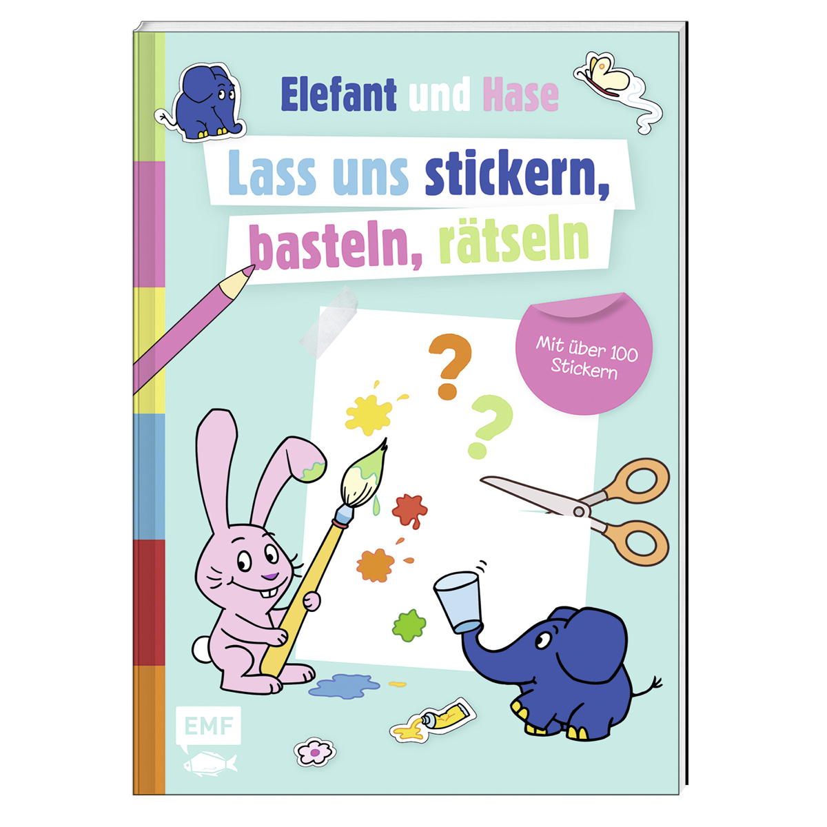 Die Sendung mit dem Elefanten: Lass uns stickern, basteln, rätseln Die Sendung mit dem Elefanten: Lass uns stickern, basteln, rätseln von Edition Michael Fischer