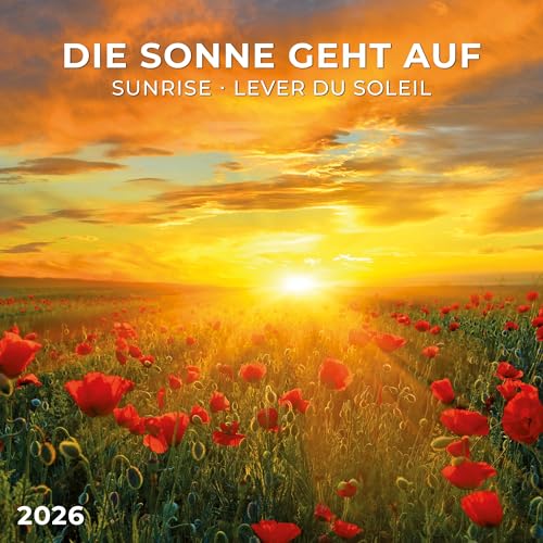 Die Sonne geht auf 2026: Kalender 2026 (Artwork Edition) von Tushita PaperArt