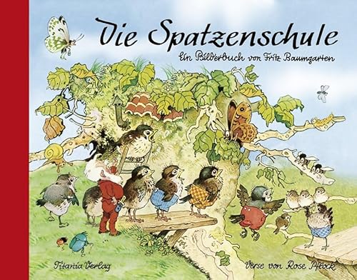 Die Spatzenschule: Ein Bilderbuch von Fritz Baumgarten