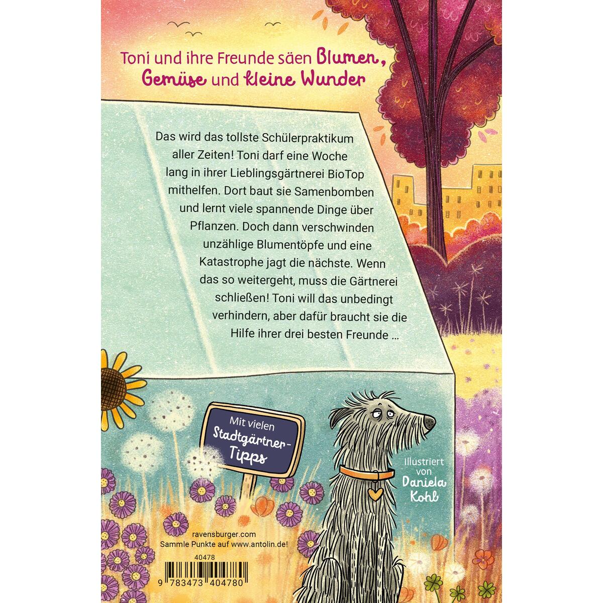 Die Stadtgärtnerin, Band 3 - Blumenglück hoch vier! von Ravensburger Verlag