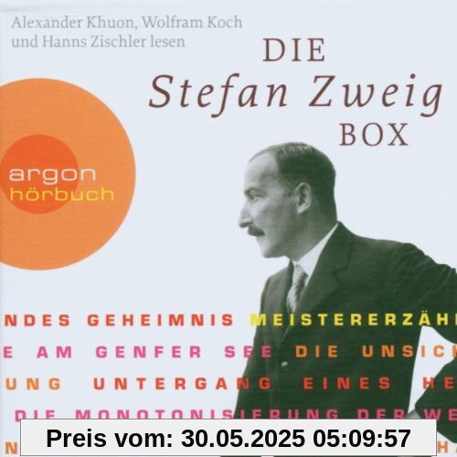 Die Stefan Zweig Box (Brennendes Geheimnis / Meistererzählungen / Essays)