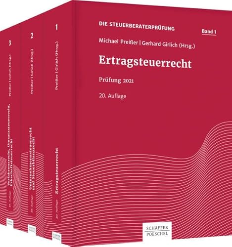 Die Steuerberaterprüfung: Prüfung 2021, Paket - Bände 1-3