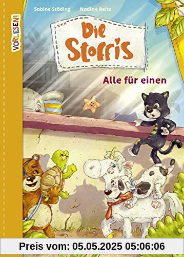 Die Stoffis - Alle für einen (Band 2): Eine fröhliche Vorlesegeschichte rund um eine Gruppe flauschiger Plüschtiere (Vorlesen)