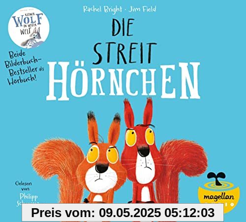 Die Streithörnchen / Kleiner Wolf in weiter Welt (Audio-CD): Ein Hörbuch für Kinder ab 3 Jahren (Bright/Field Bilderbücher)