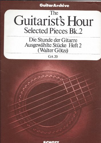 Die Stunde der Gitarre: Spielmusik aus der Blütezeit der Gitarre. Vol. 2. Gitarre.: Compositions classiques faciles pour la guitare. guitar. (Gitarren-Archiv)