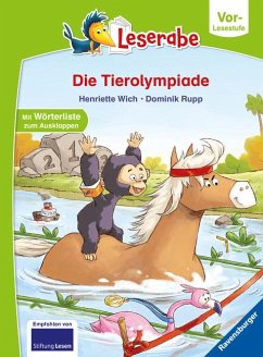 Die Tierolympiade - Leserabe ab Vorschule - Erstlesebuch für Kinder ab 5 Jahren von Ravensburger Verlag