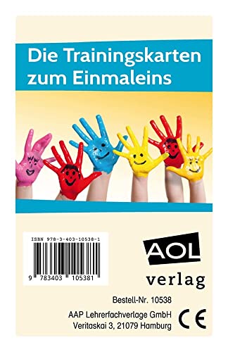 Die Trainingskarten zum Einmaleins: (2. und 3. Klasse) von AOL-Verlag i.d. AAP LW