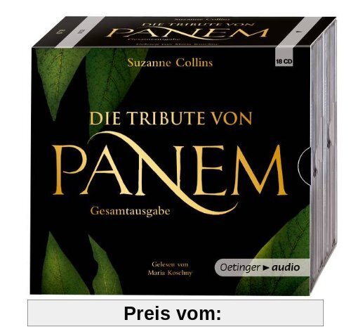 Die Tribute von Panem 1-3 Hörbuch-Gesamtausgabe (18 CD): Gekürzte Lesungen