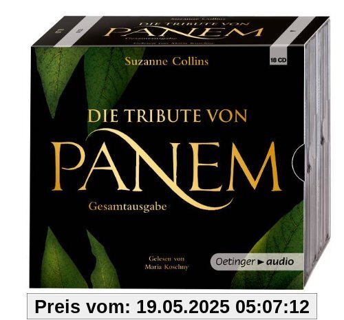 Die Tribute von Panem 1-3 Hörbuch-Gesamtausgabe (18 CD): Gekürzte Lesungen