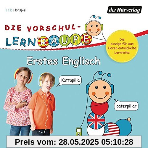 Die Vorschul-Lernraupe: Erstes Englisch