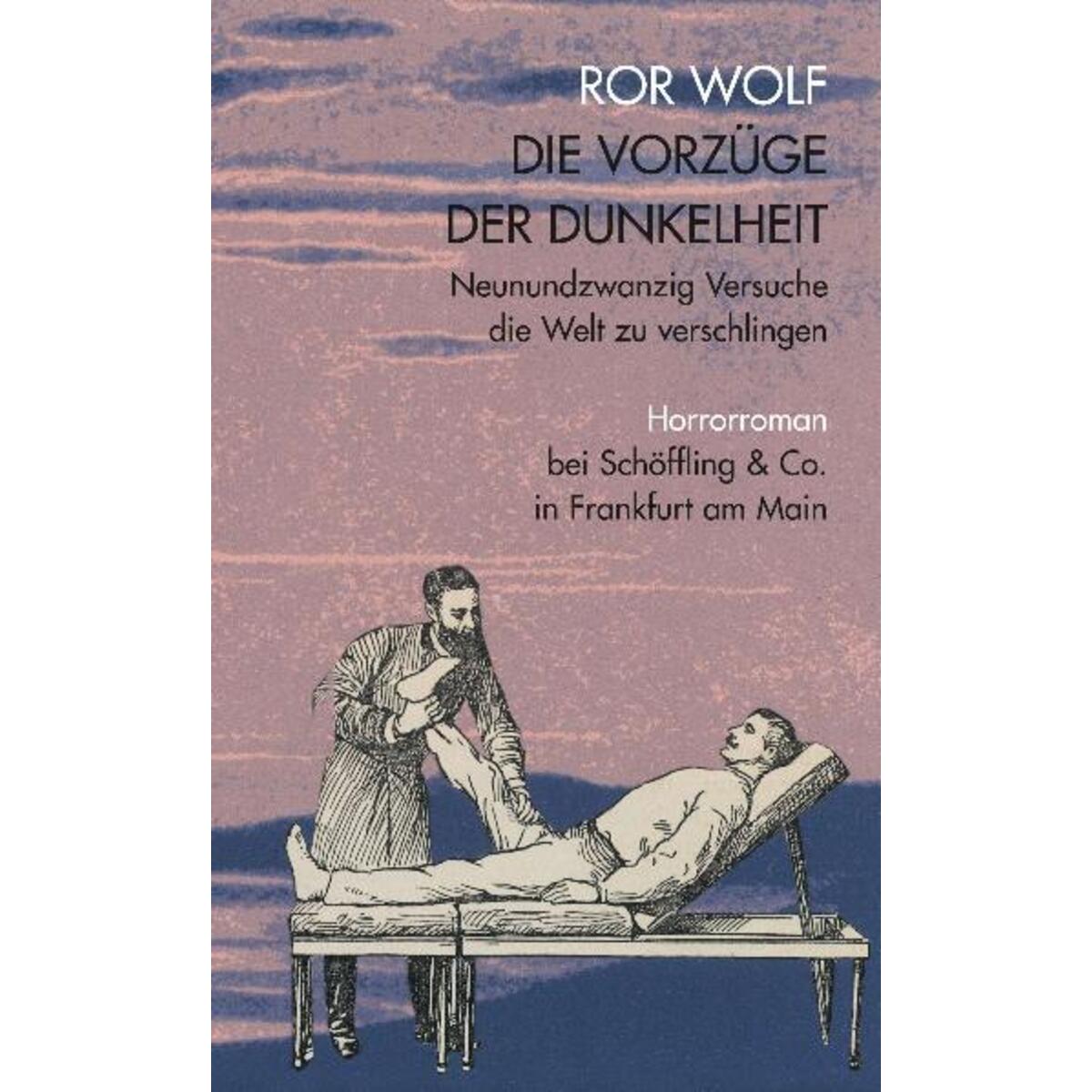 Die Vorzüge der Dunkelheit Die Vorzüge der Dunkelheit von Schoeffling + Co.