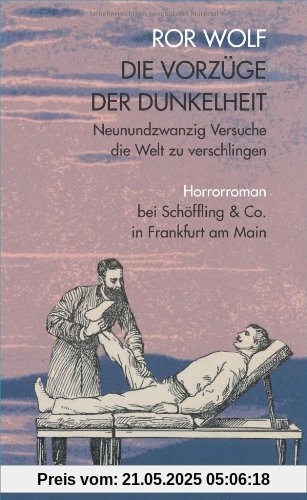 Die Vorzüge der Dunkelheit: Neunundzwanzig Versuche die Welt zu verschlingen. Horrorroman Die Vorzüge der Dunkelheit: Neunundzwanzig Versuche die Welt zu verschlingen. Horrorroman