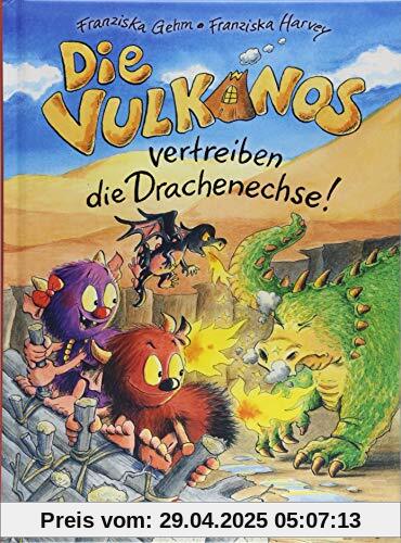 Die Vulkanos vertreiben die Drachenechse!