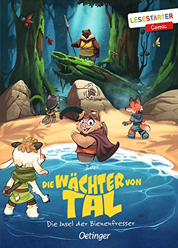 Die Wächter von Tal. Die Insel der Bienenfresser: Lesestarter. Comic. Spannendes Comic-Abenteuer über Freundschaft, Mut und Umweltschutz, perfekt für Erstleser ab 6 Jahren Die Wächter von Tal. Die Insel der Bienenfresser: Lesestarter. Comic. Spannendes Comic-Abenteuer über Freundschaft, Mut und Umweltschutz, perfekt für Erstleser ab 6 Jahren