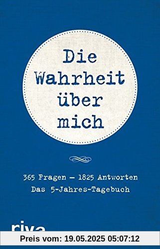 Die Wahrheit über mich – Das 5-Jahres-Tagebuch