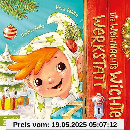 Die Weihnachtswichtelwerkstatt (Pappbilderbuch): Eine süße Mitmachgeschichte, die das Warten auf Weihnachten verschönert