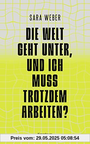 Die Welt geht unter, und ich muss trotzdem arbeiten?