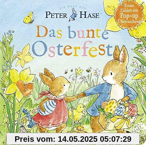 Die Welt von Peter Hase - Das bunte Osterfest: Pop-Up Buch | Ein hochwertiges Pappbilderbuch mit Reimen - das ideale Ostergeschenk für Kinder ab 2 Jahren Die Welt von Peter Hase - Das bunte Osterfest: Pop-Up Buch | Ein hochwertiges Pappbilderbuch mit Reimen - das ideale Ostergeschenk für Kinder ab 2 Jahren