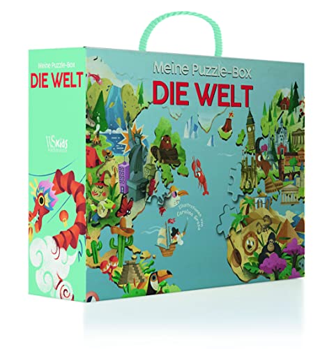 Die Welt. Meine Erste Puzzle Box: Puzzle Set, Puzzle mit 36 Teilen, Bilderbuch, Poster; Puzzle für Kinder ab 4 Jahren Die Welt. Meine Erste Puzzle Box: Puzzle Set, Puzzle mit 36 Teilen, Bilderbuch, Poster; Puzzle für Kinder ab 4 Jahren