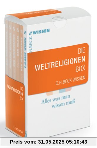 Die Weltreligionen Box: Enthält: 2070 Nowak, Das Christentum; 2367 Schmidt-Glintzer, Der Buddhismus; 2158 v. Stietencron, Der Hinduismus; 2145 Halm, Der Islam; 2003 Stemberger, Jüdische Religion Die Weltreligionen Box: Enthält: 2070 Nowak, Das Christentum; 2367 Schmidt-Glintzer, Der Buddhismus; 2158 v. Stietencron, Der Hinduismus; 2145 Halm, Der Islam; 2003 Stemberger, Jüdische Religion